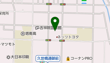 京都トヨペットU-mixの地図画像