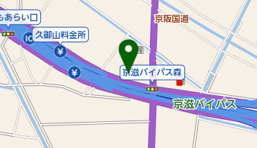 京都日産カーメッセ久御山U-car&rsquo;sの地図画像
