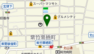 京都三菱自動車販売北山店の地図画像