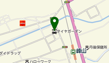 タイヤガーデン日之出の地図画像