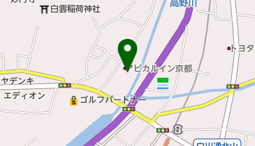 アピカルイン京都の地図画像