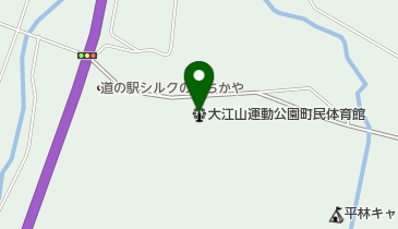 大江山運動公園町民体育館の地図画像