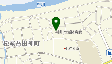 京都市桂川地域体育館の地図画像