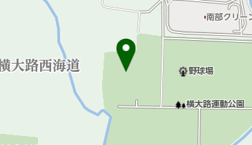 京都市横大路運動公園体育館の地図画像