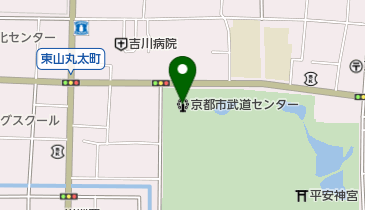 京都市武道センターの地図画像