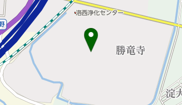 京都府立洛西浄化センター公園テニスコートの地図画像