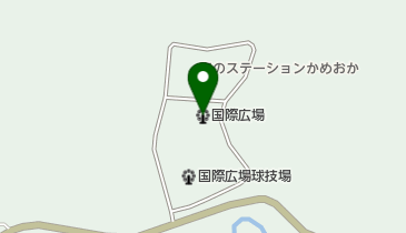 国際広場の地図画像