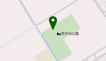 西宇治公園テニスコートの地図画像