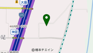 長岡京市立スポーツセンターの地図画像
