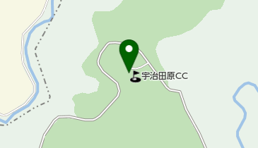 宇治田原カントリー倶楽部の地図画像