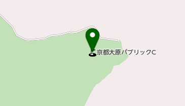 京都大原パブリックコースの地図画像