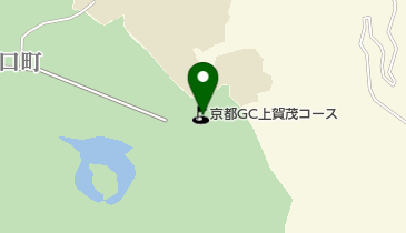 京都ゴルフ倶楽部上賀茂コースの地図画像