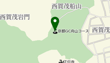 京都ゴルフ倶楽部舟山コースの地図画像