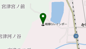 精華ゴルフセンターレインボーの地図画像