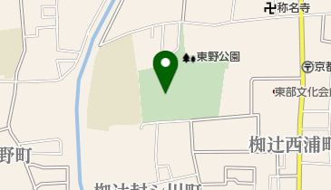 東野公園野球場の地図画像