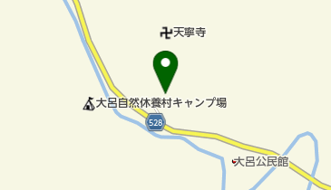 福知山市大呂自然休養村センターの地図画像