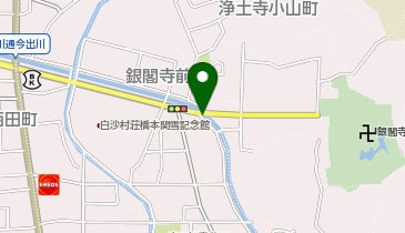 哲学の道の地図画像