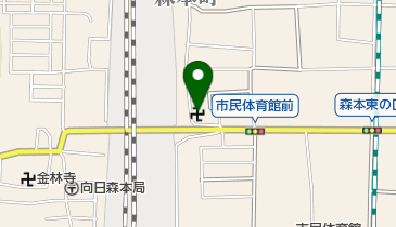 泉福寺の地図画像