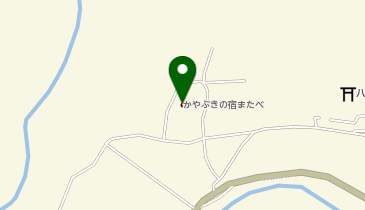かやぶきの宿またべの地図画像