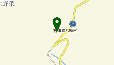 御勝八幡神社大祭の地図画像