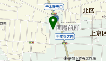 千本えんま堂大念佛狂言の地図画像