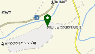 自然文化村河鹿荘リンゴ園の地図画像