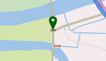 淀川リバーサイドサイクルラインの地図画像