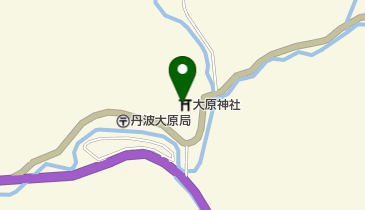 大原神社の地図画像