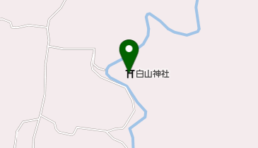 白山神社の地図画像
