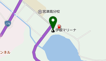 伊根マリーナの地図画像