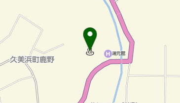 久美の浜温泉郷の地図画像