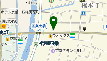 祇園の地図画像