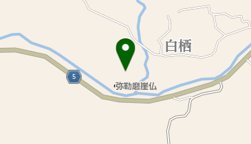 弥勒磨崖仏の地図画像