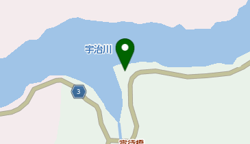 宇治川ラインの地図画像