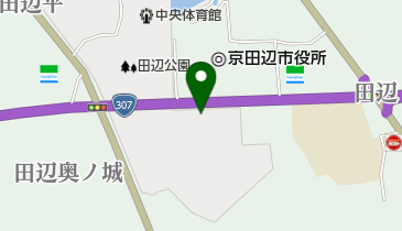 田辺公園の地図画像