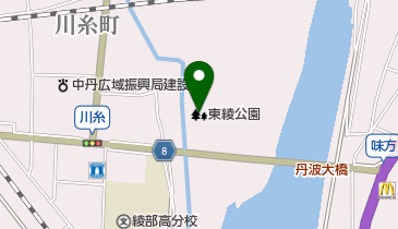 東綾公園の地図画像