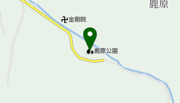 鹿原公園の地図画像