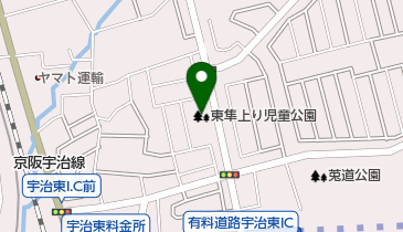 東隼上り児童公園の地図画像