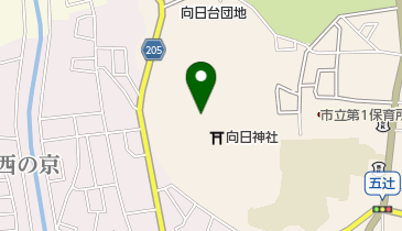 勝山緑地の地図画像