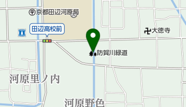防賀川緑道の地図画像