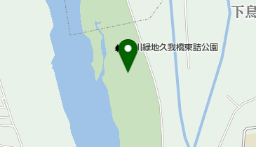 桂川緑地久我橋東詰公園の地図画像