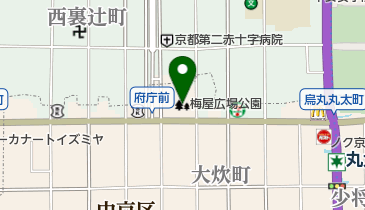 梅屋広場公園の地図画像