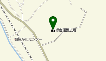 総合運動広場の地図画像