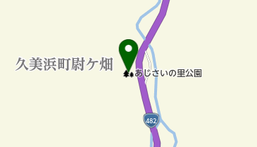 あじさいの里公園の地図画像