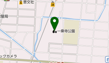 一乗寺公園の地図画像