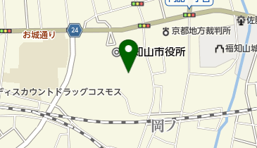 伯耆丸公園の地図画像