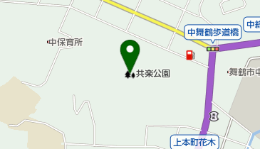 共楽公園の地図画像