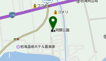 阿蘇公園の地図画像