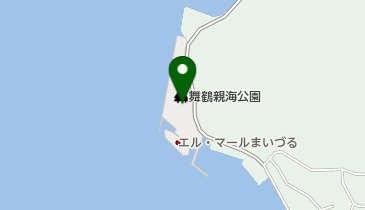 舞鶴親海公園の地図画像