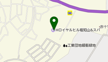 ホテルロイヤルヒル福知山&スパの地図画像